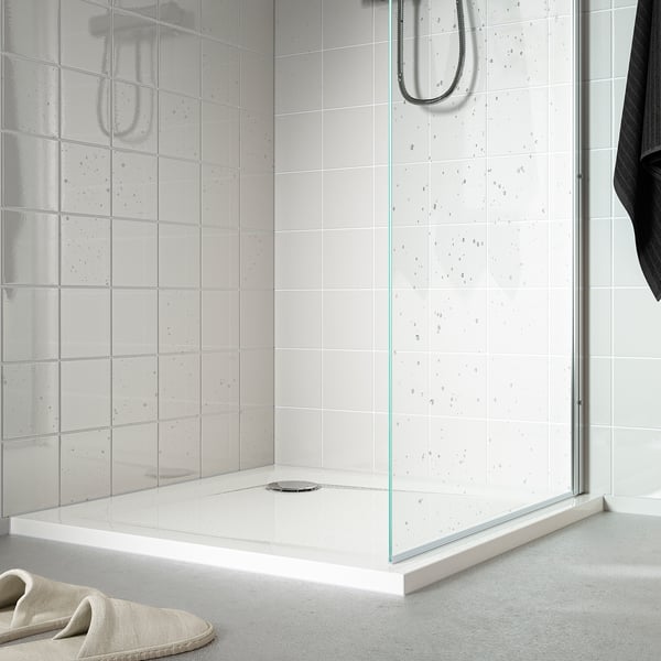 FOTINGEN حوض استحمام أرضي, ‎90x90 سم‏