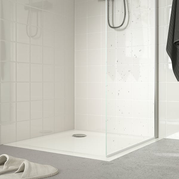 FOTINGEN حوض استحمام أرضي, ‎90x90 سم‏