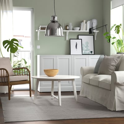 GÅNGVÄG سجادة، غزل مسطح, رمادي, ‎200x300 سم‏