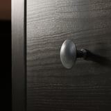 HEMNES مكتب, أسود-بني/بني فاتح, ‎155x65 سم‏