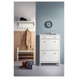 HEMNES رف تعليق, أبيض, 85 سم