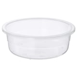 IKEA 365+ حافظة طعام, دائري/بلاستيك, 450 مل