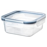 IKEA 365+ حافظة طعام بغطاء, مربّع/بلاستيك, 750 مل