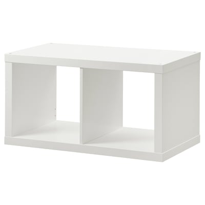 KALLAX وحدة أرفف, أبيض, ‎77x41 سم‏
