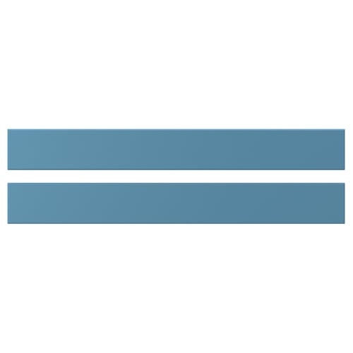 LERHYTTAN واجهة دُرج, أزرق, 80x10 سم