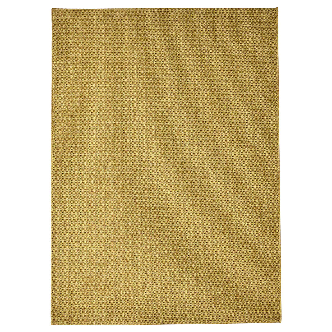 MORUM سجادة بغزل مسطّح، داخلي/خارجي, أصفر فاتح, 200x300 سم - IKEA