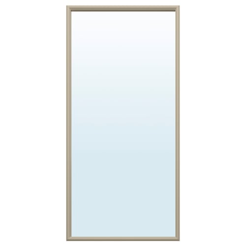 NYPONBUSKE مرآة, رمادي-بيج, 65x135 سم
