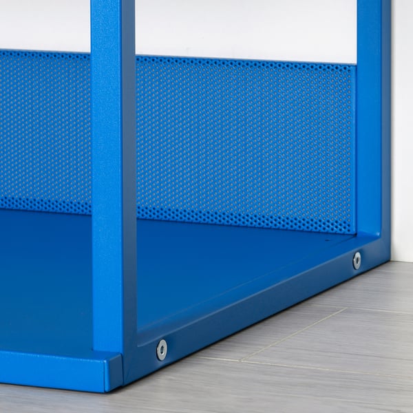 PLATSA وحدة رف مفتوح, أزرق, ‎60x40x120 سم‏