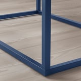 VIKHAMMER طاولة سرير جانبية, أزرق, ‎40x39 سم‏