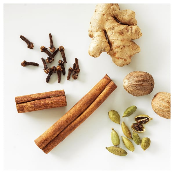 VINTERFINT شمعة معطرة في كأس, توابل الشتاء الخمس أبيض, 20 س