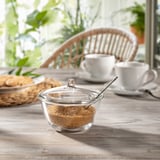 VINTERTICKA طبق سكر عميق, زجاج شفاف