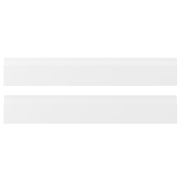 VOXTORP واجهة دُرج, أبيض مطفي, ‎60x10 سم‏