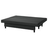 ÄLVDALEN 3-seat sofa-bed, Knisa dark grey