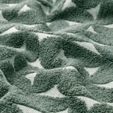 ÄNGSNEJLIKA Hand towel, grey/green, 40x70 cm