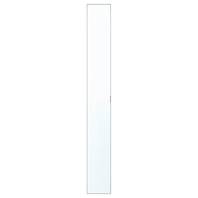 ÅHEIM Door, mirror glass, 25x195 cm