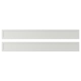 ASPUDDEN Drawer front, light grey, 80x10 cm