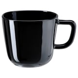 BACKIG Mug, black, 35 cl