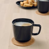 BACKIG Mug, black, 35 cl
