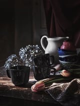BACKIG Mug, black, 35 cl