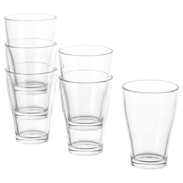BEHÄNDIG Glass, clear glass, 30 cl