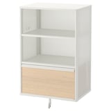 BEKANT Storage unit, mesh/white, 61x101 cm