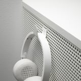 BEKANT Storage unit on castors, mesh white, 41x61 cm