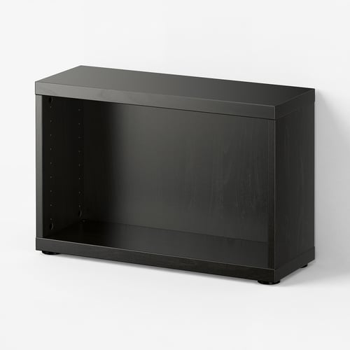 BESTÅ Frame, black-brown, 60x20x38 cm