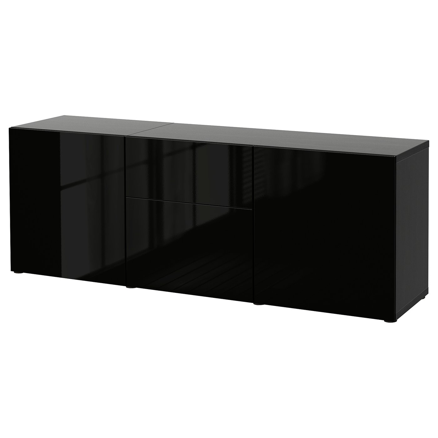 BEST Storage Combination With Drawers Black brown Selsviken High