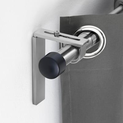 BETYDLIG Wall/ceiling bracket, silver-colour