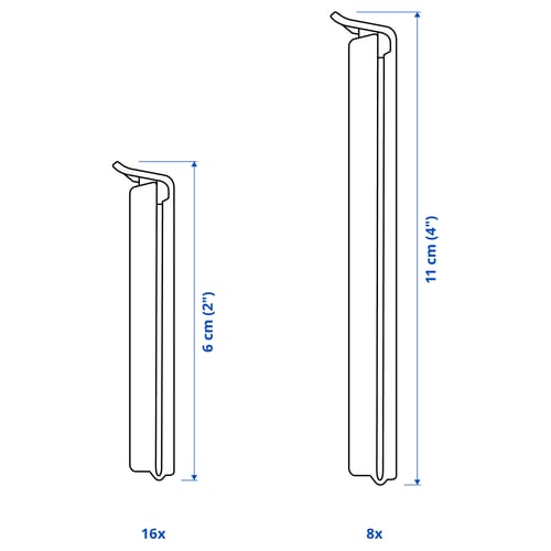 BEVARA Sealing clip, set of 24, mixed colours