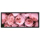 Option: BJÖRKSTA Picture with frame, Pink peony/black, 140x56 cm