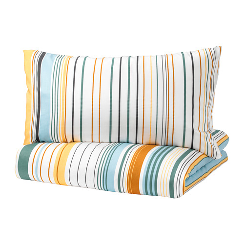 BLÅRIPS Quilt cover and pillowcase 150x200/50x80 cm IKEA