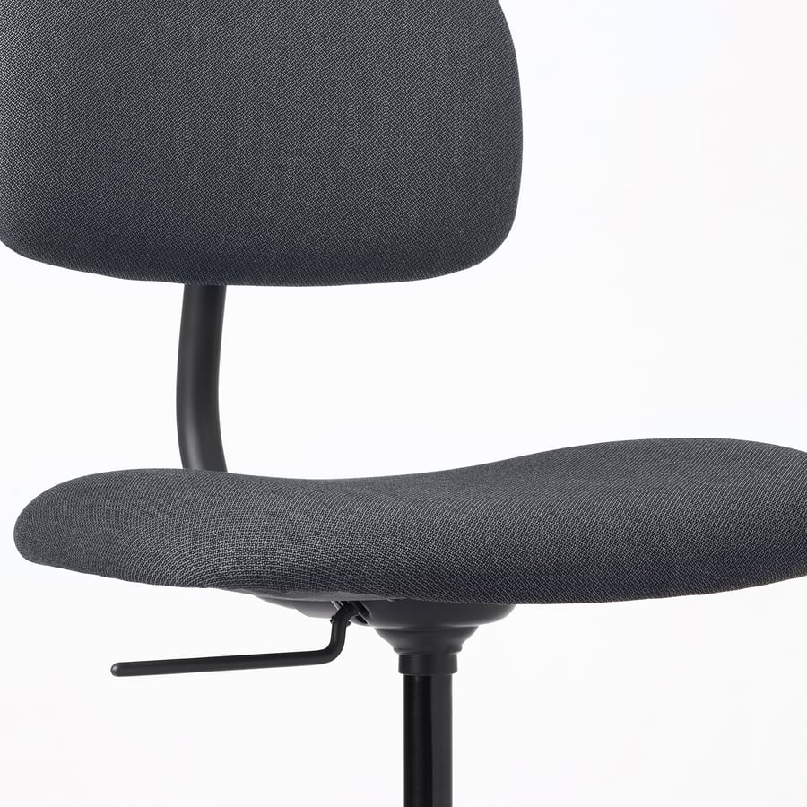 BLECKBERGET Swivel chair - Idekulla dark grey - IKEA