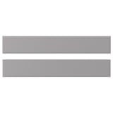 BODBYN Drawer front, grey, 60x10 cm