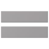 BODBYN Drawer front, grey, 40x10 cm