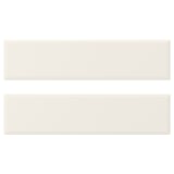 BODBYN Drawer front, off-white, 40x10 cm