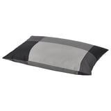 BRUNKRISSLA Pillowcase, black, 50x80 cm