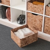 BULLIG Box, bamboo/brown, 32x35x16 cm