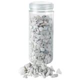 DYFT Decoration, stones, white, 650 g