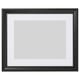 Option: EDSBRUK Frame, black stained, 40x50 cm