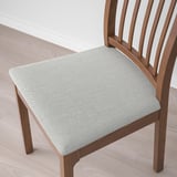 EKEDALEN / EKEDALEN Table and 6 chairs, brown/Orrsta light grey, 180/240 cm