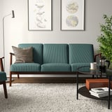 EKENÄSET 3-seat sofa, Kelinge grey-turquoise