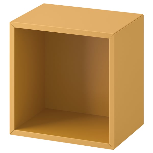 EKET Wallmounted shelving unit goldenbrown IKEA