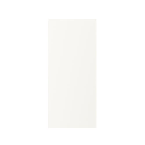 ENHET white cabinet door, plastic-covered, rectangular, modern style.