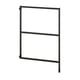 Option: ENHET Supporting side panel/leg, anthracite, 60x1.8x87.5 cm