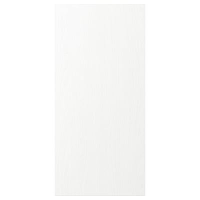 This is an ENKÖPING cabinet in white, made with particleboard and plastic foil, rectangular shape, classic and clean design.