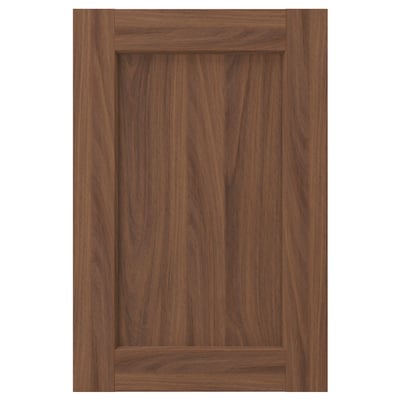 ENKÖPING Door, brown walnut effect, 40x60 cm
