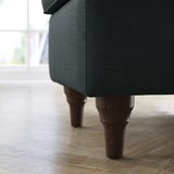 ESSEBODA Bench with storage, Knäbäck anthracite/brown