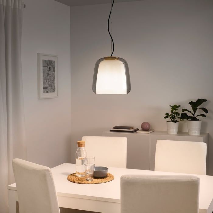 EVEDAL Pendant lamp, grey IKEA
