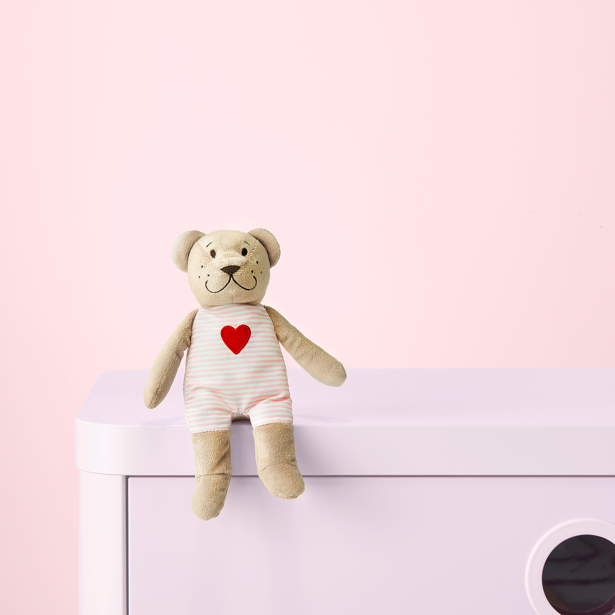 FABLER BJÖRN Soft toy, pink, 21 cm